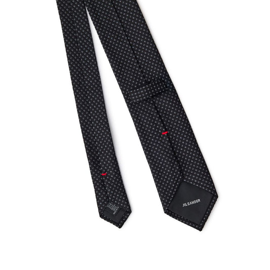 Jil Sander Black Silk Ties & Bowty JISA-9076676