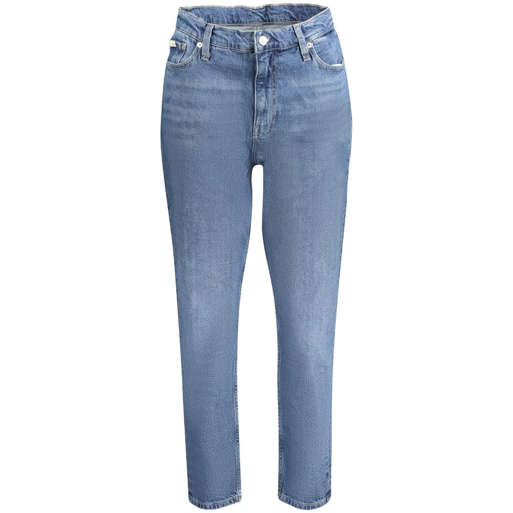 Calvin Klein Blue Cotton Jeans & Pant CA-33780-25 L28
