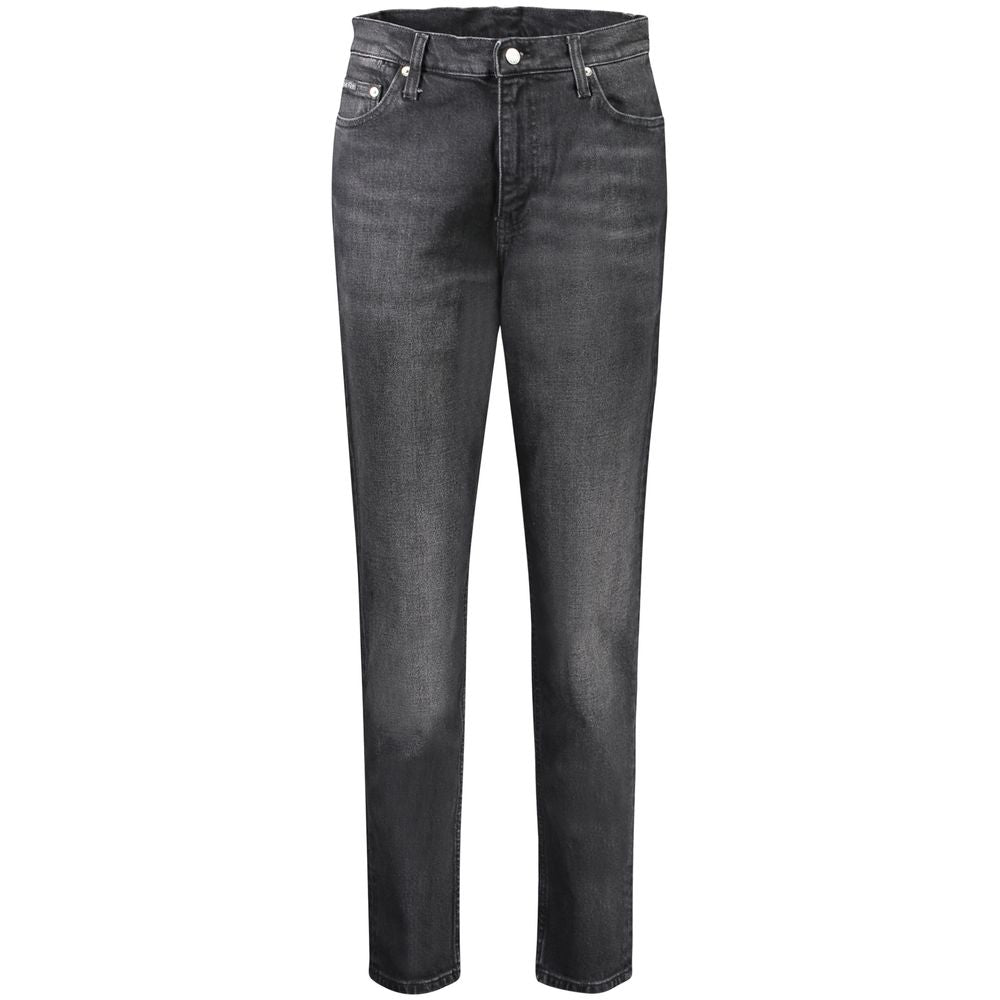 Calvin Klein Black Cotton Women Jeans CA-32510-W25 | L30