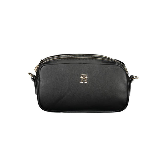 Tommy Hilfiger Black Polyester Women Handbag TO-33669