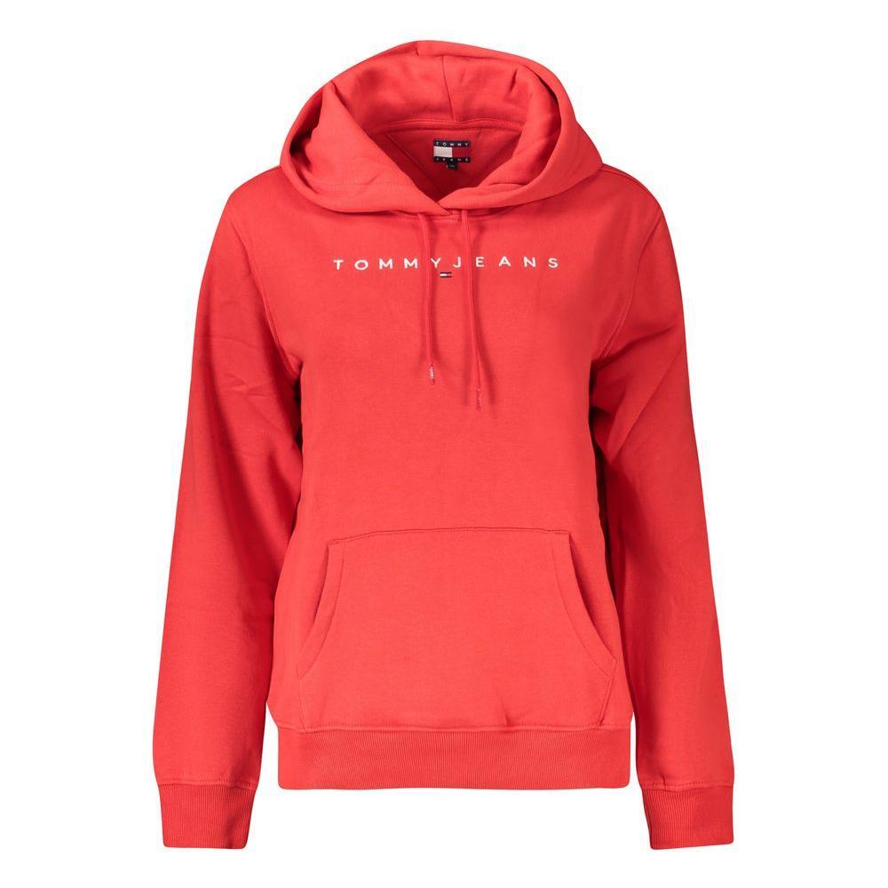Tommy Hilfiger Red Organic Cotton Women Sweater TO-36238-XS