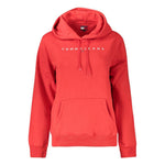 Tommy Hilfiger Red Organic Cotton Women Sweater TO-36238-XS