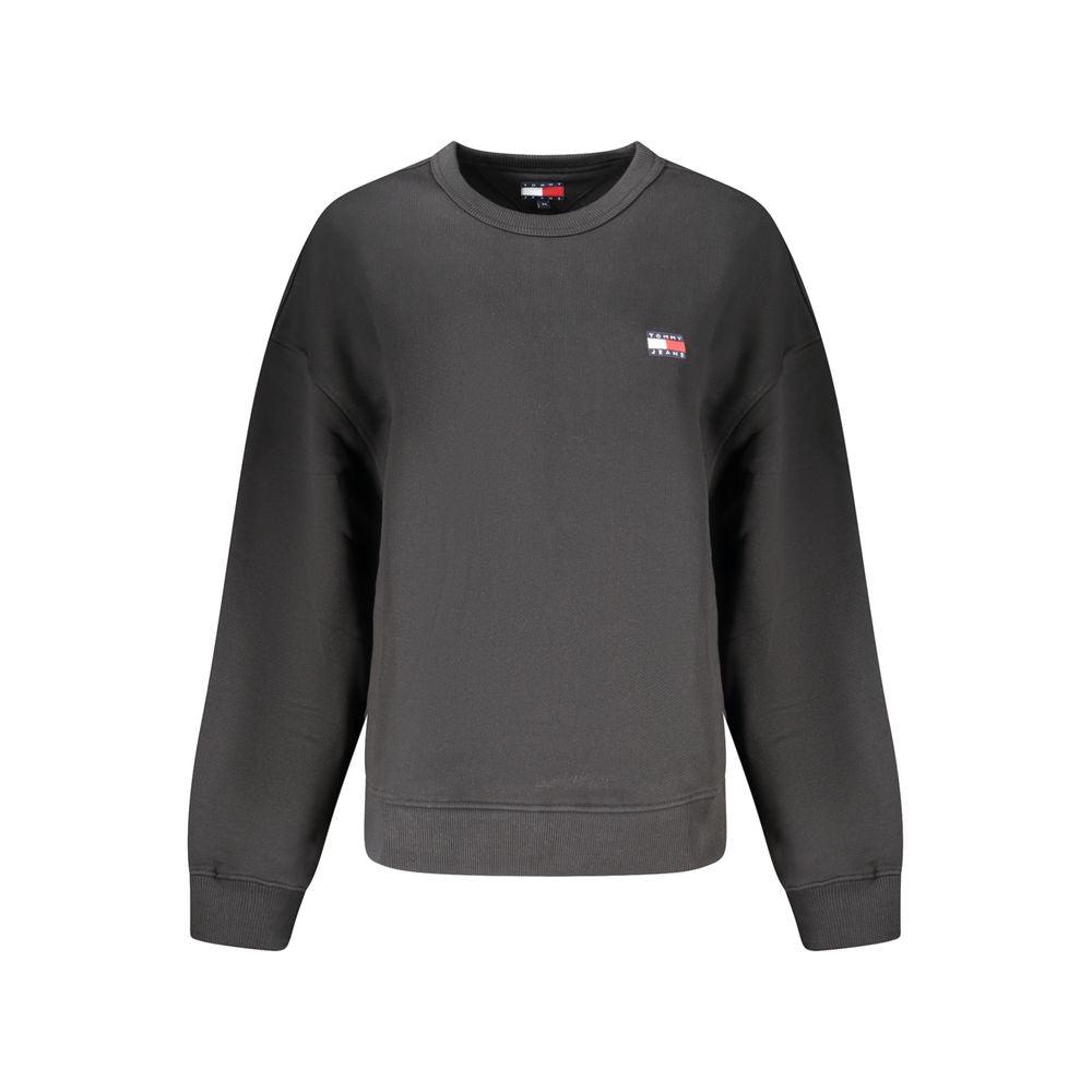 Tommy Hilfiger Black Cotton Women Sweater TO-36247-XS