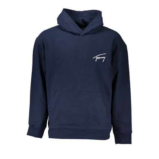 Tommy Hilfiger Eco-Conscious Blue Hooded Sweatshirt TO-27379-S
