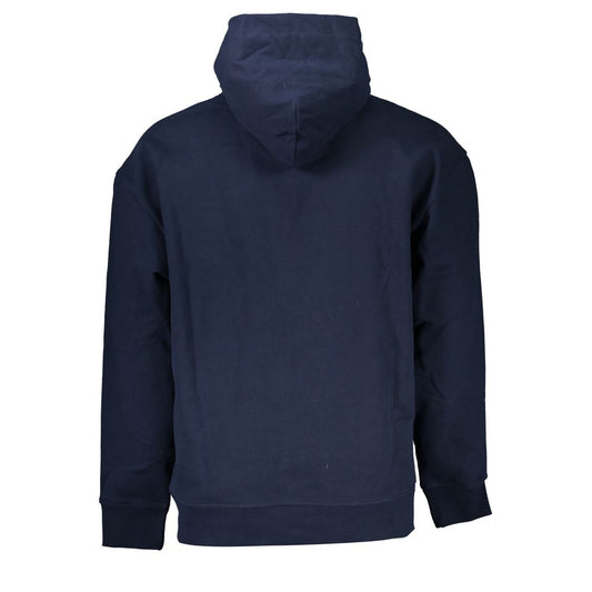 Tommy Hilfiger Eco-Conscious Blue Hooded Sweatshirt TO-27379-S