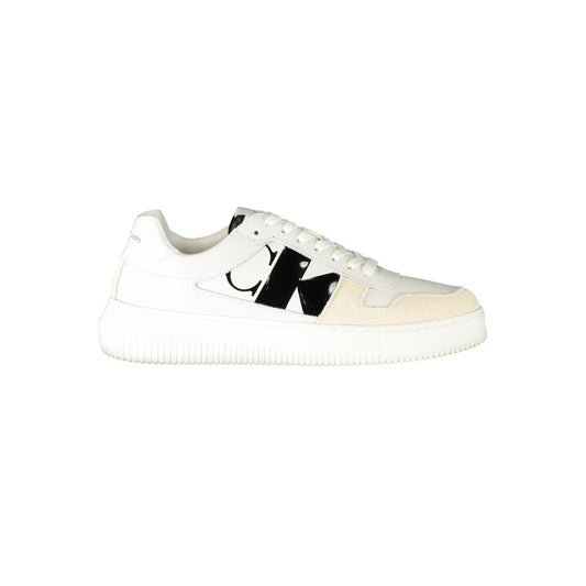 Calvin Klein White Polyester Sneaker CA-29639-EU40/US7