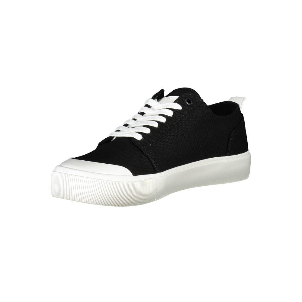 Calvin Klein Nero Cotton Men Sneaker