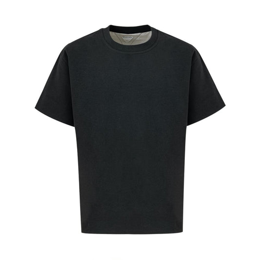 Bottega Veneta Gray Cotton T-Shirt BO-775466220010146-S