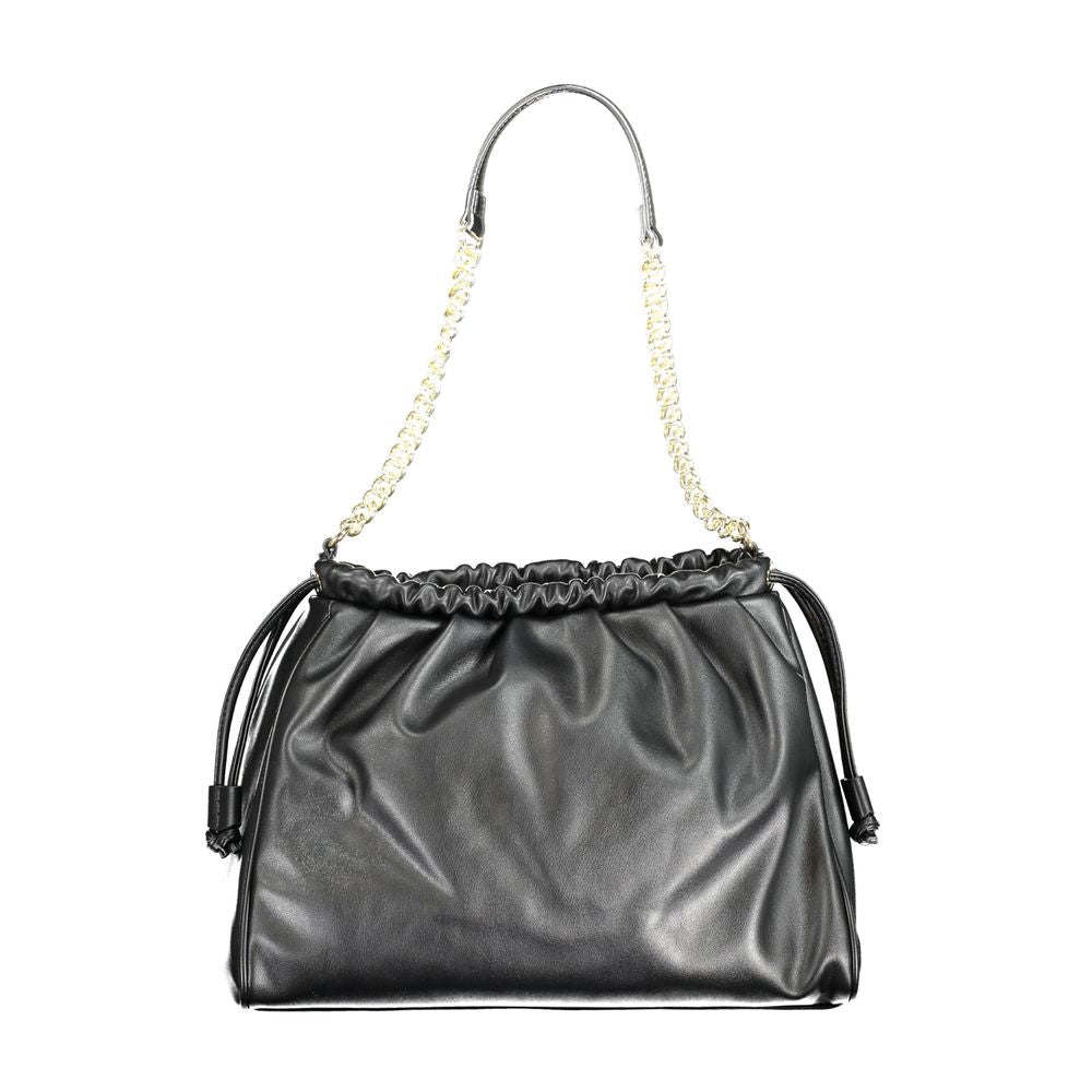 Mario Valentino Black Polyethylene Handbag