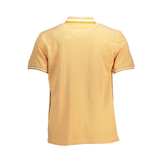 Harmont & Blaine Orange Cotton Men Polo Shirt