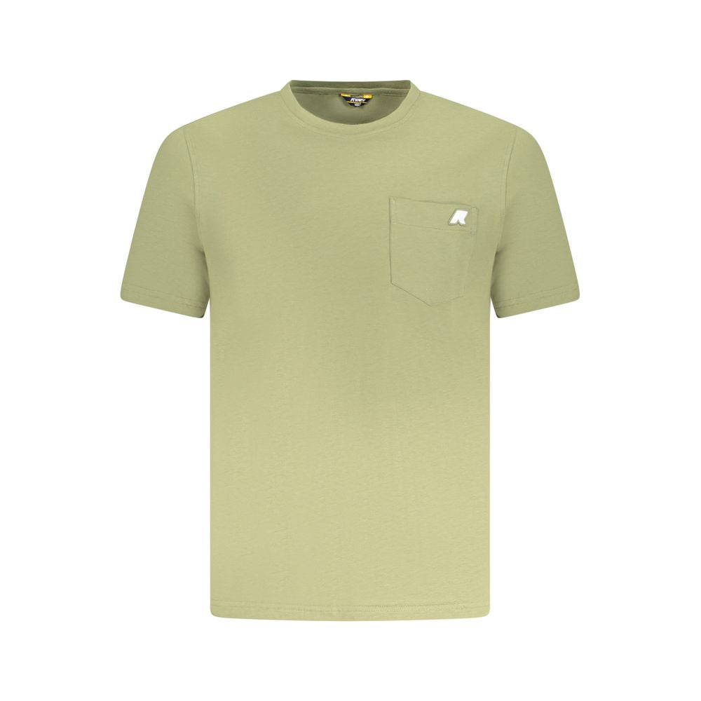 K-WAY Green Cotton T-Shirt KW-38384-M