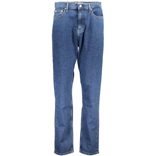 Calvin Klein Blue Cotton Jeans & Pant CA-25484-W25 | L32