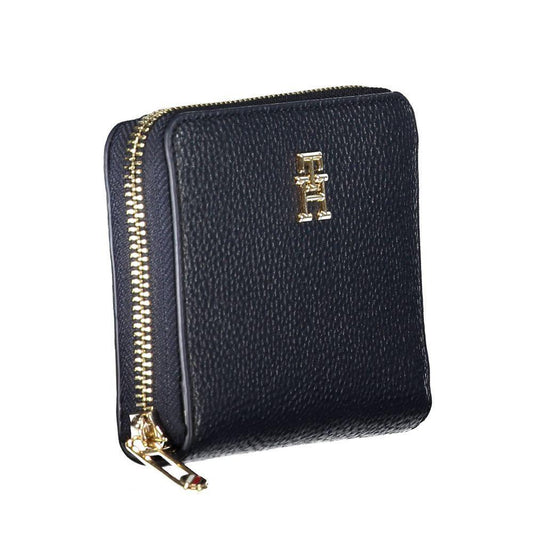 Tommy Hilfiger Blue Polyethylene Women Wallet TO-37982