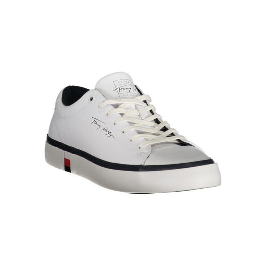 Tommy Hilfiger Elevate Your Game with Stylish White Sneakers TO-27122-EU44/US11