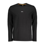Hugo Boss Black Cotton Men T-Shirt BO-36854-S