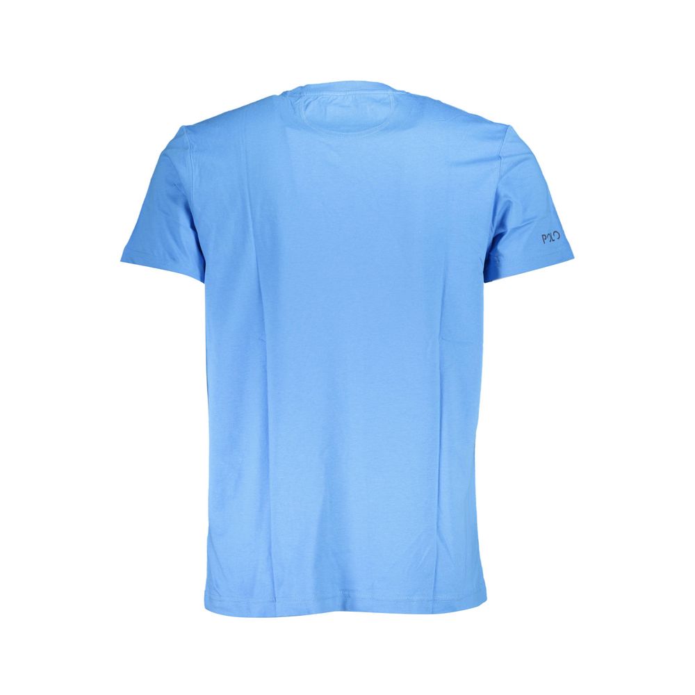 La Martina Blue Cotton T-Shirt