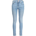 Tommy Hilfiger Light Blue Cotton Women Jeans TO-31332-W25 | L30