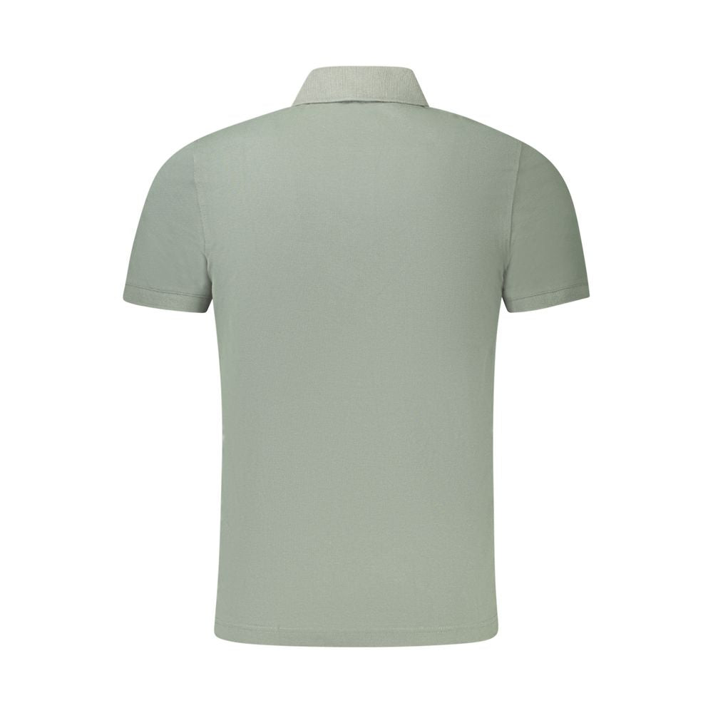 K-WAY Green Cotton Polo Shirt