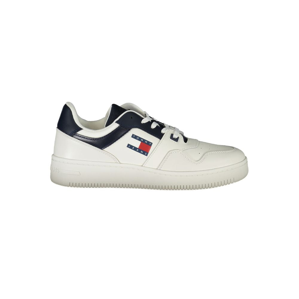 Tommy Hilfiger Blue Leather Men Sneaker