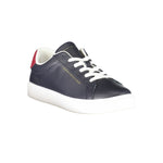 Tommy Hilfiger Blue Leather Women Sneaker TO-36760-EU36/US6