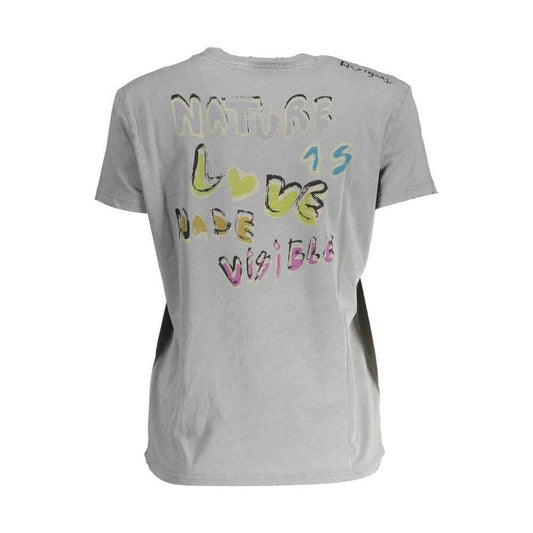 Desigual Brown Cotton Women Top