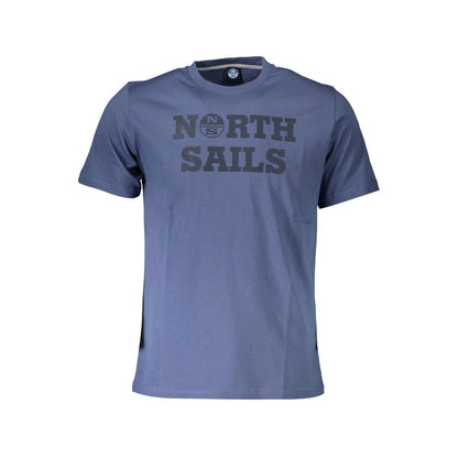 North Sails Blue Cotton T-Shirt