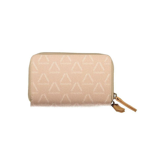Mario Valentino Beige Polyethylene Women Wallet VA-38275