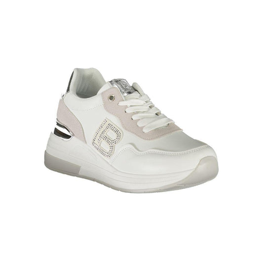 Laura Biagiotti White Polyester Women Sneaker LA-36471-EU40/US10