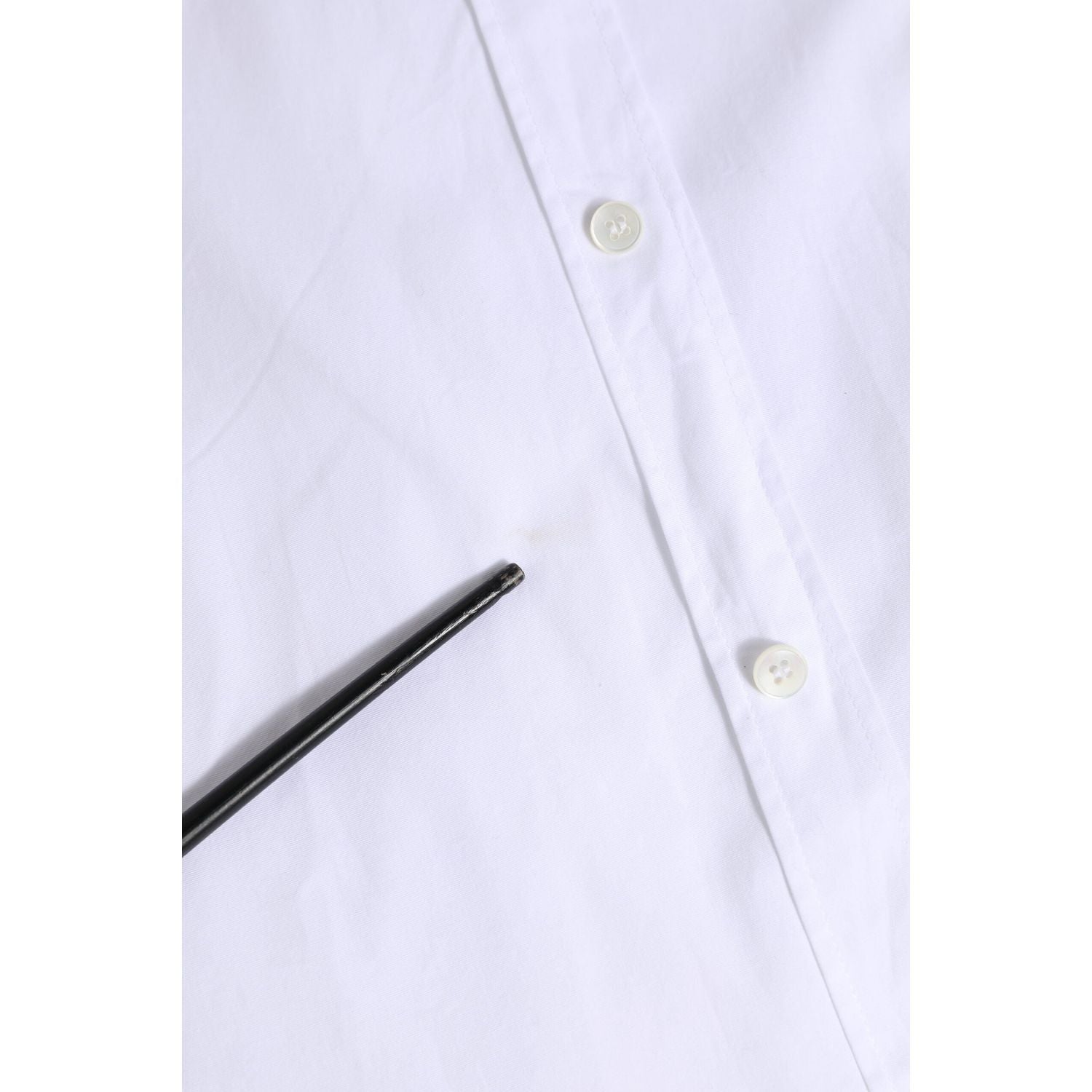 Dolce & Gabbana White Cotton GOLD Long Sleeves Dress Shirt