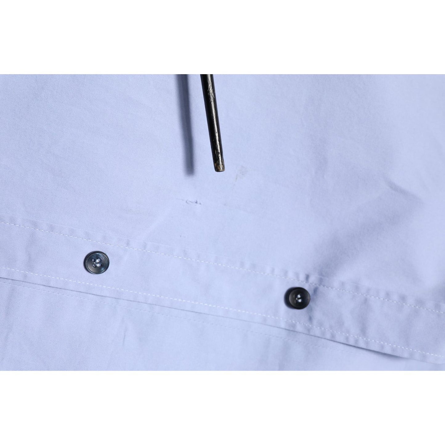 Dolce & Gabbana Blue Cotton GOLD Long Sleeves Dress Shirt