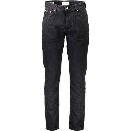 Calvin Klein Black Cotton Jeans & Pant CA-26132-W30 | L32