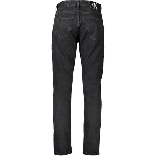 Calvin Klein Black Cotton Jeans & Pant CA-26132-W30 | L32