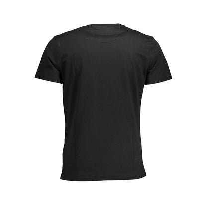 La Martina Black Cotton T-Shirt