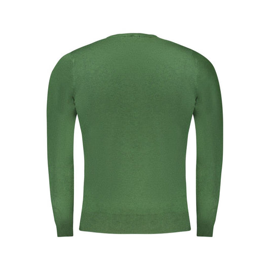 Cavalli Class Green Viscose Men Sweater CA-33474-M