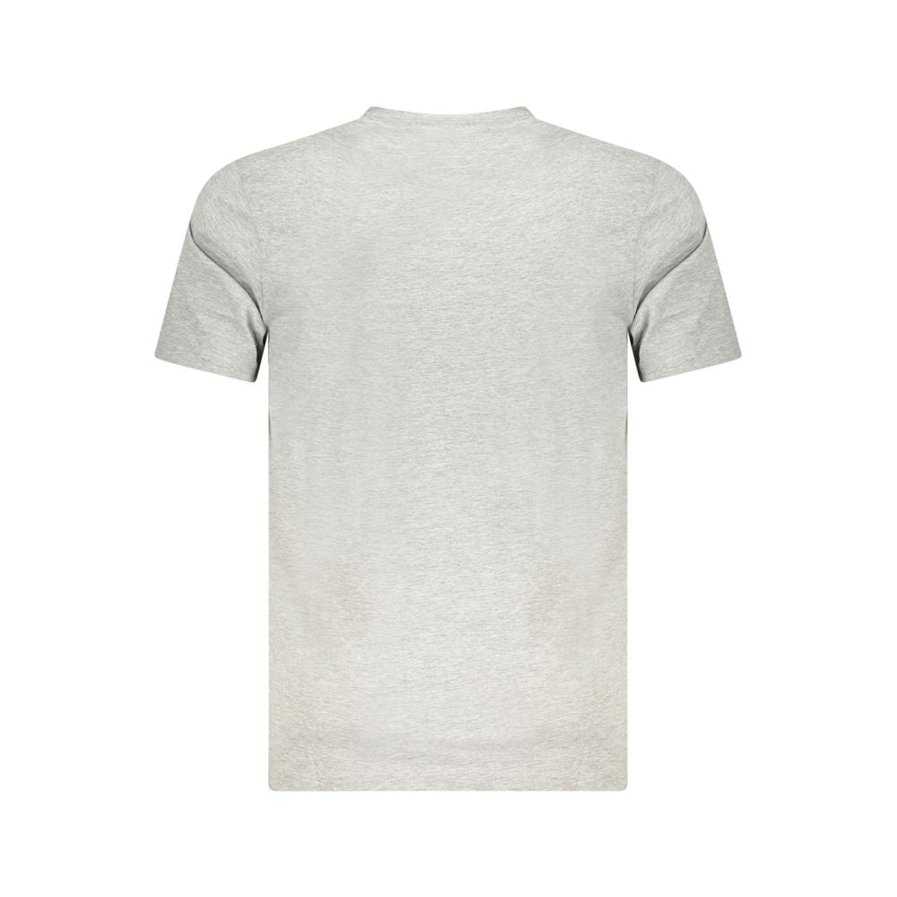 Cavalli Class Gray Cotton T-Shirt