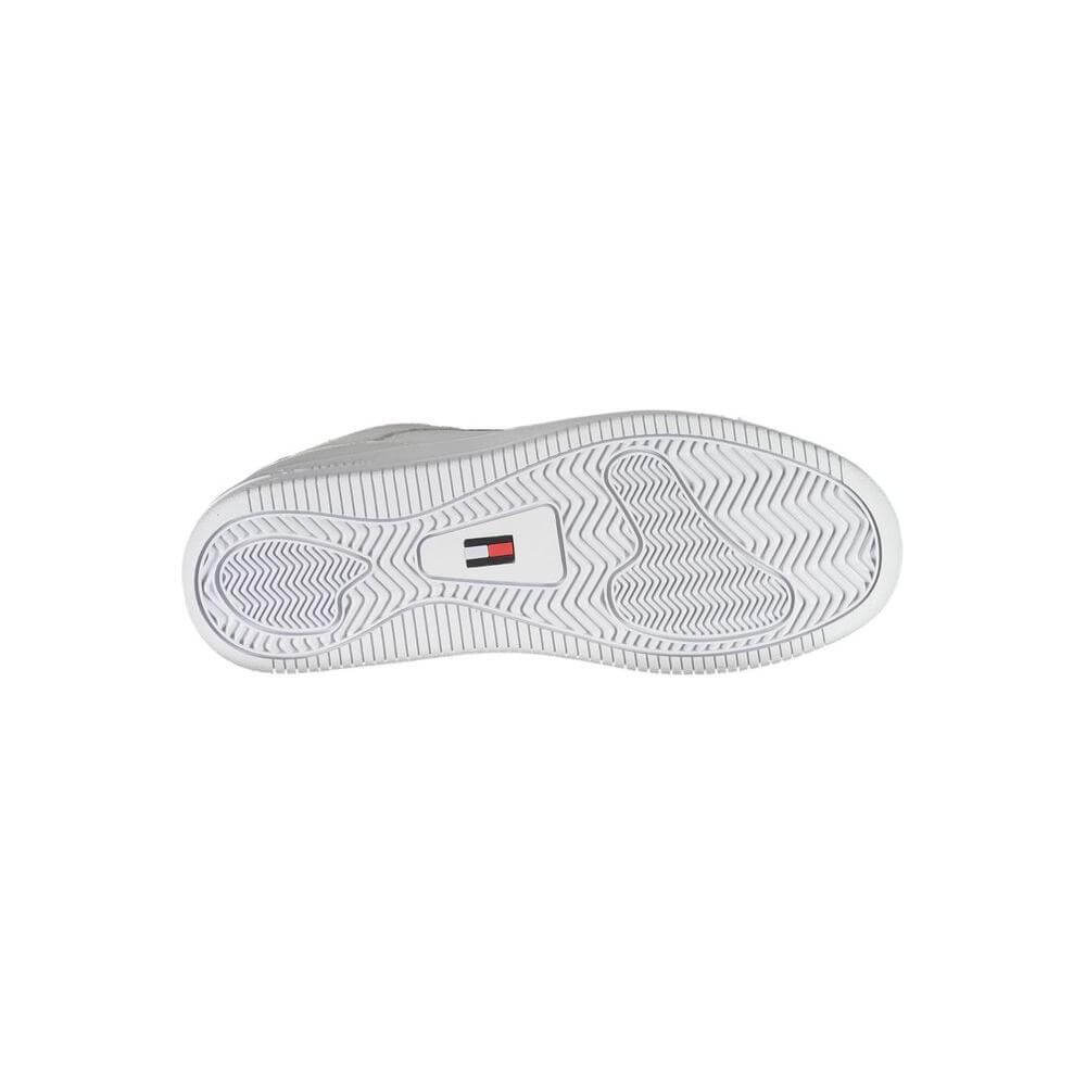 Tommy Hilfiger White Recycled Polyester Women Sneaker