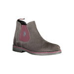 U.S. POLO ASSN. Brown Leather Men Boot US-37661-EU41/US8