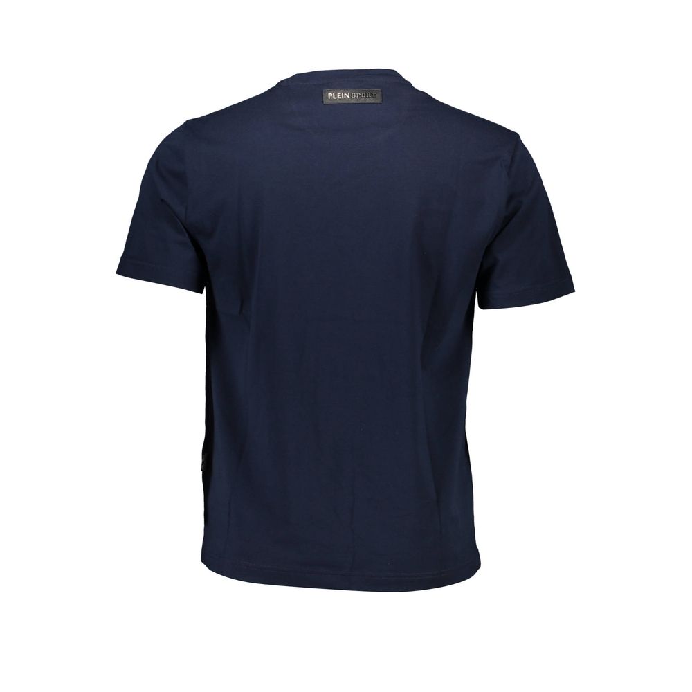 Plein Sport Blue Cotton T-Shirt