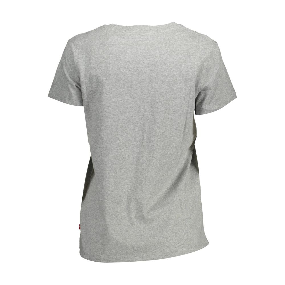 Levi's Gray Cotton T-Shirt