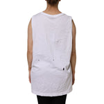 Dolce & Gabbana White Cotton Sleeveless Round Neck Tank Top TSH878520-42