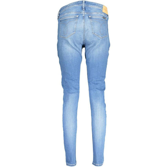 Calvin Klein Blue Cotton Jeans & Pant CA-5189-W26 | L32