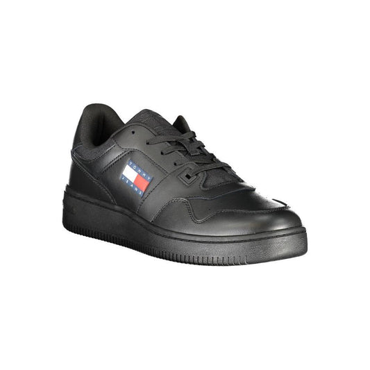 Tommy Hilfiger Black Polyester Sneaker TO-31467-EU40/US7