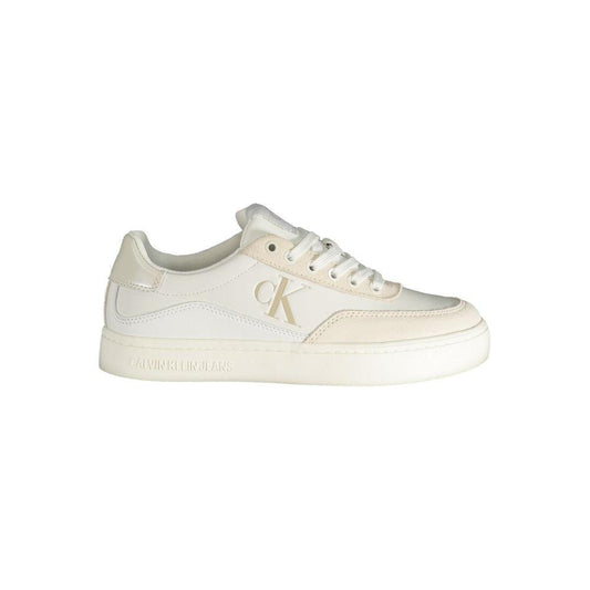 Calvin Klein White Polyester Sneaker CA-31490-EU40/US10