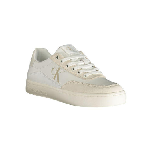 Calvin Klein White Polyester Sneaker CA-31490-EU40/US10