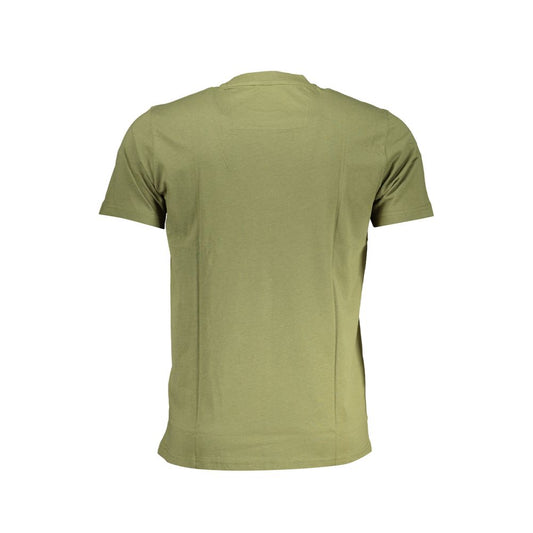 Cavalli Class Green Cotton T-Shirt CA-28485-L