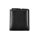 Tommy Hilfiger Black Leather Men Wallet TO-25993