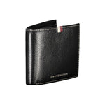 Tommy Hilfiger Black Leather Men Wallet TO-25966
