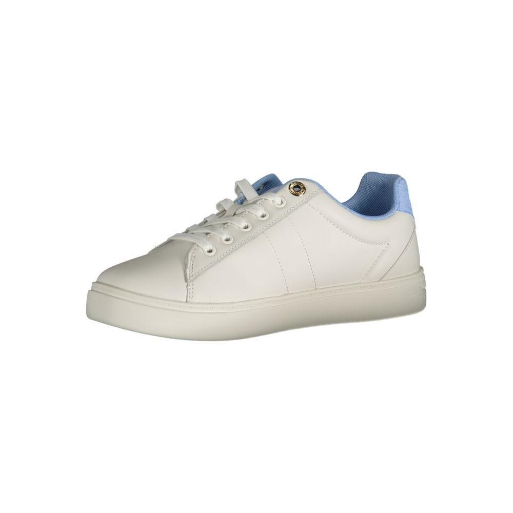 Tommy Hilfiger Light Blue Leather Women Sneaker TO-31266-EU36/US6