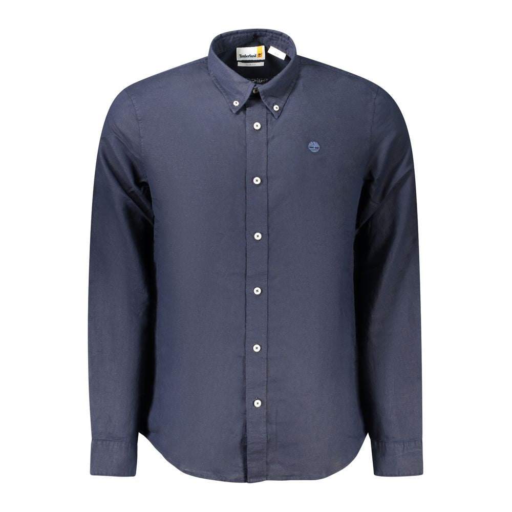 Timberland Blue Cotton Shirt TI-35506-S