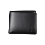 Tommy Hilfiger Black Leather Men Wallet TO-38112